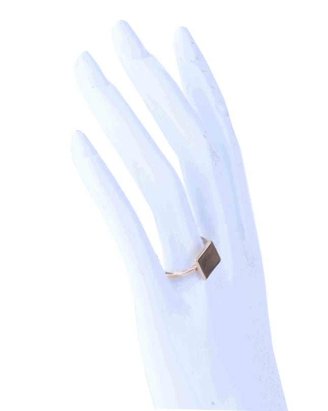 Square Filigree Ring