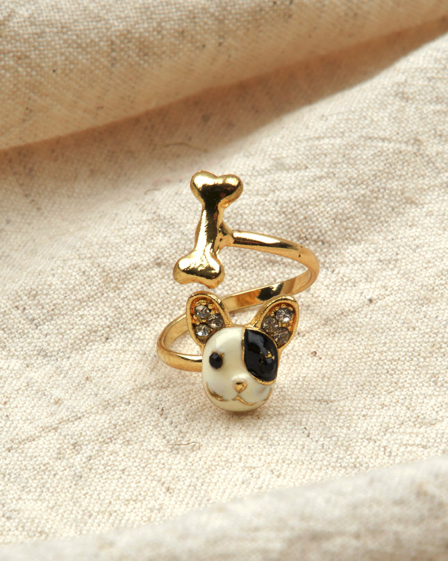 Ring - Frenchie und Bone