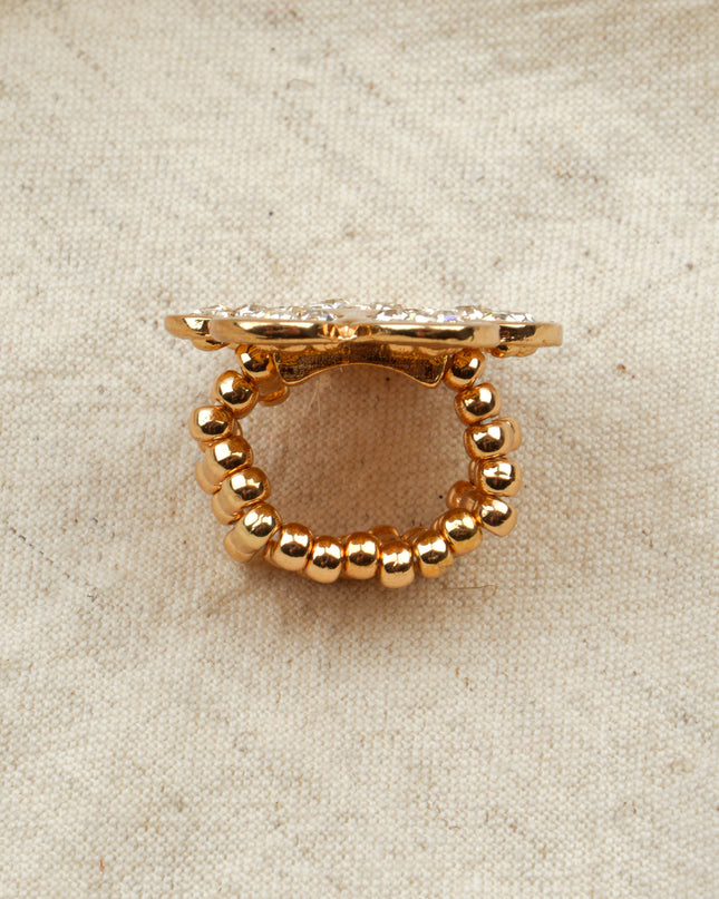 Ring – Edelstein-Pfotenabdruck