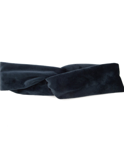 Gray Velvet Headband