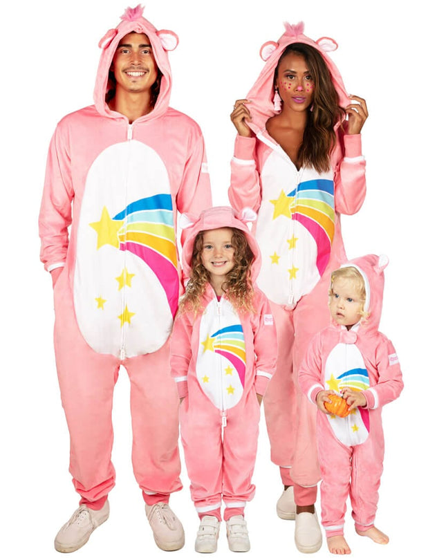 Matching 80's Cartoon Bear Family Costumes