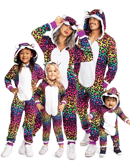 Matching 90's Leopard Family Costumes