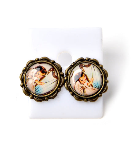 Angel Design Earrings