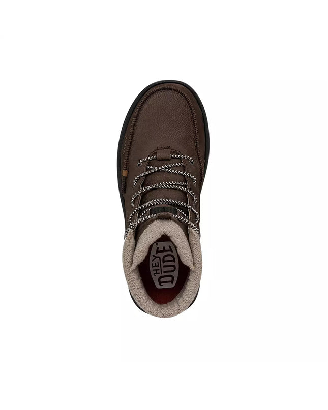 HeyDude - Bradley Stiefel Leder Braun