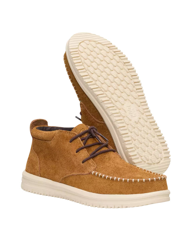 HeyDude - Wally NXT Mid Spicy Brown-Wood Ash