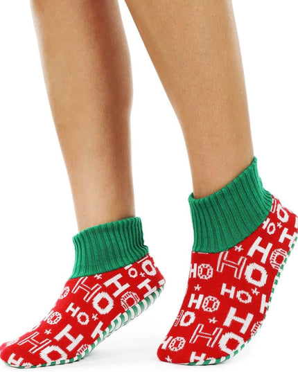 Ho Ho Ho Slipper Socks