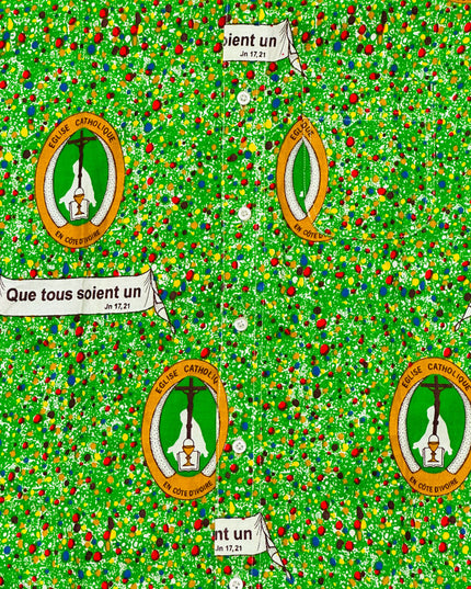 Vintage-Hemd – Eglise Catholique | Klassischer Weihnachtspullover