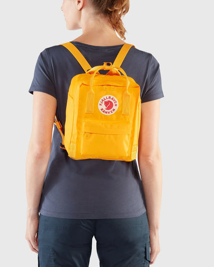 Fjällräven Kånken Mini – Ocker Regenbogen | Niedlicher Mini-Rucksack