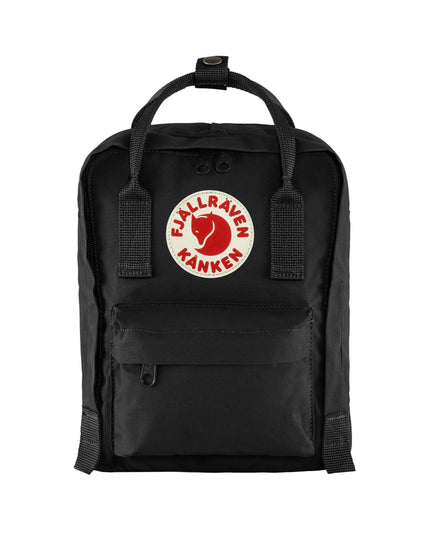 Fjällräven Kånken Mini | Klassischer kleiner Rucksack in Schwarz
