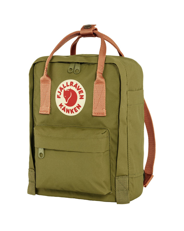Fjallraven Kanken Mini Backpack - Foliage Green & Peach Sand