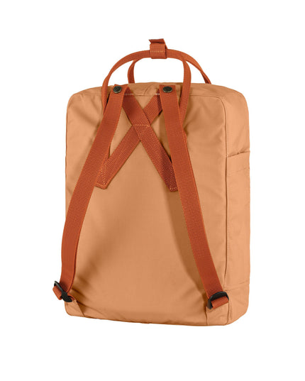 Fjallraven Kanken Backpack in Peach Sand & Terracotta Brown