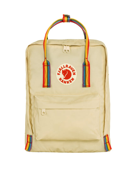 Fjällräven Kånken – Light Oak Rainbow | Stilvoller Rucksack