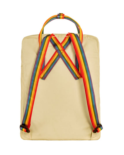 Fjällräven Kånken – Light Oak Rainbow | Stilvoller Rucksack