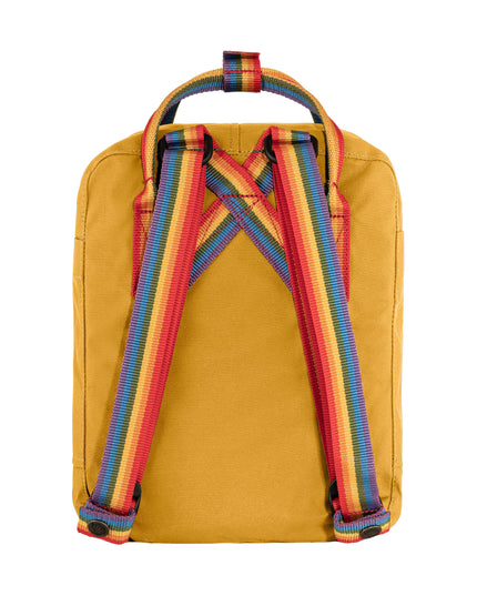 Fjällräven Kånken Mini – Ocker Regenbogen | Niedlicher Mini-Rucksack