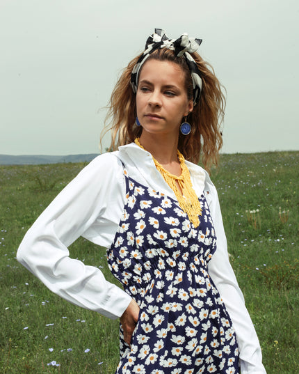 Maxikleid - Daisy | Blau