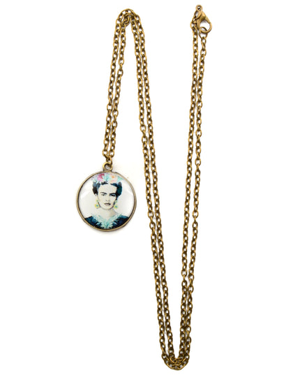 Picture Necklace - Frida Kahlo I | Accessories for Women