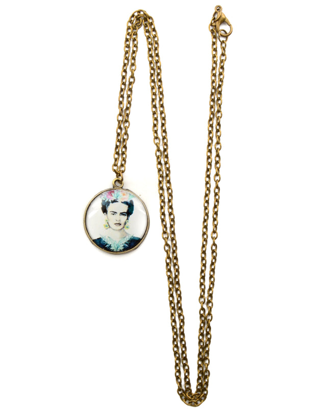 Picture Necklace - Frida Kahlo I | Accessories for Women