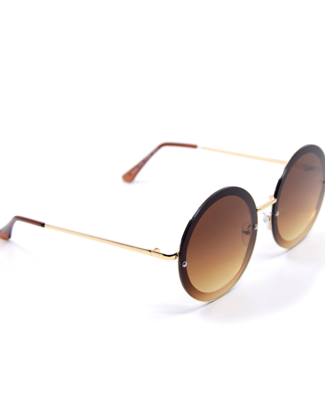 Groß, rund – Braun | Vielseitiges Accessoire