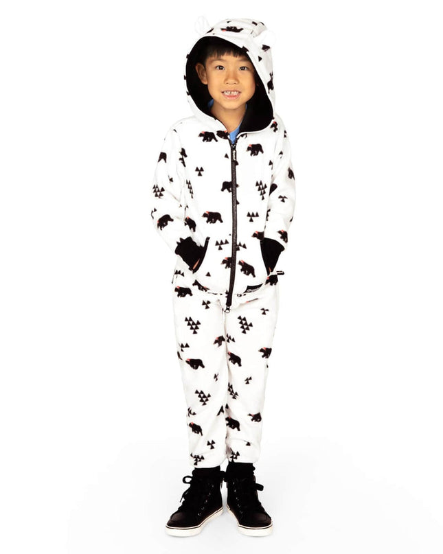 Boy's Beary Christmas Jumpsuit
