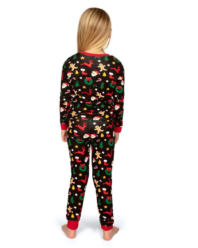 Girl's Cookie Cutter Crew Neck Pajama Set