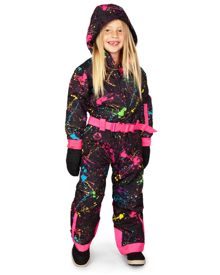 Girl's Sendy Splatter Snow Suit
