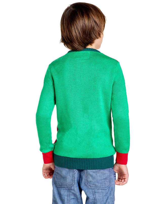 Boy's Little Present Ugly Christmas Sweater