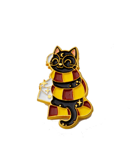 Pin - Wizard Cat for Holiday Cheer