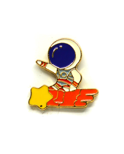 Rodeo Astronaut Pin