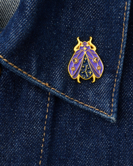 Pin - Bug V Fun Accessory for Nature Lovers