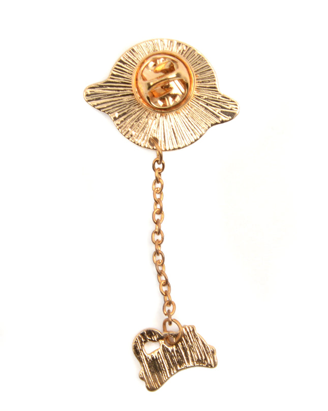 Kitűző - Cat Planet Whimsical Accessory