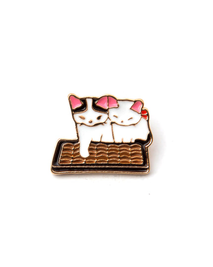 Candy-Cat-Brosche – Niedliches Katzen-Design