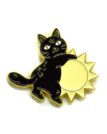Brosche – Sonnenkatze