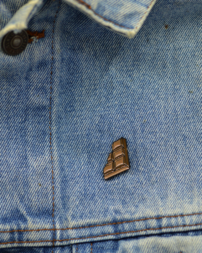 Brosche – Schokoladenleckerei-Design
