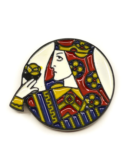 Queen-Abzeichen – Königliches Accessoire für alle