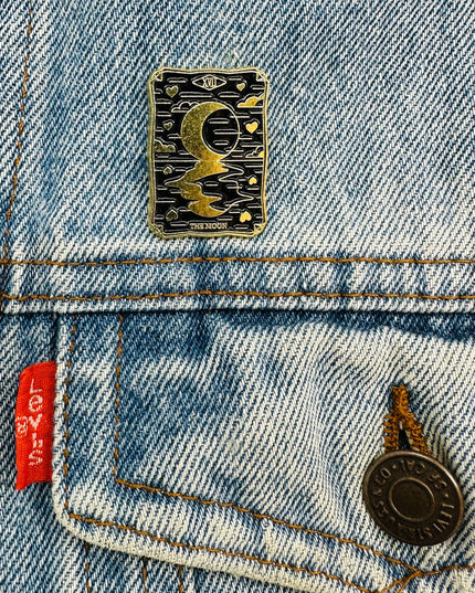 Brosche – Dunkles Tarot | Mond | Accessoires