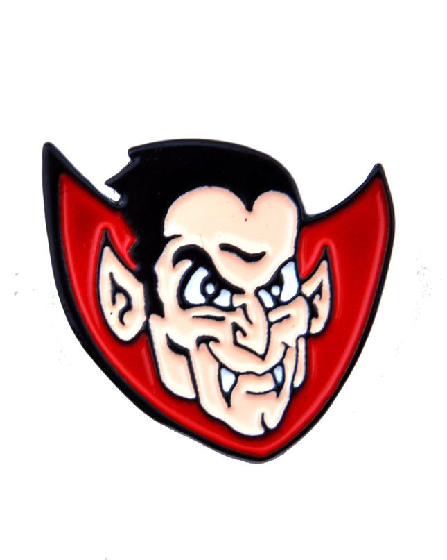 Dracula Pin - Classic Halloween Accessory