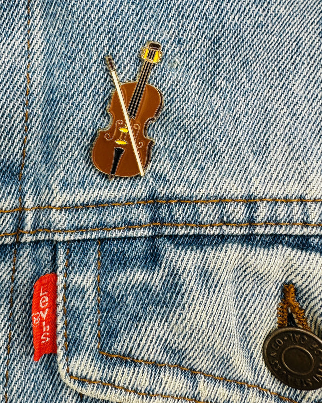 Brooch - Violin II Design