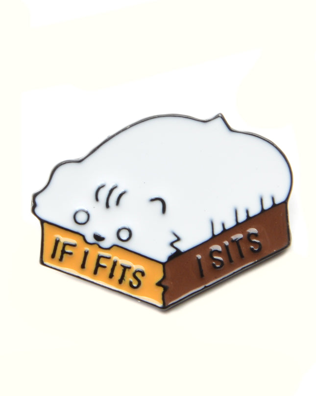 Pin - If I Fits I Sits for Easter Apparel