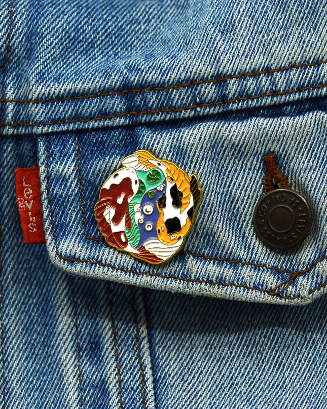 Pin - Koi-Karpfenpaar