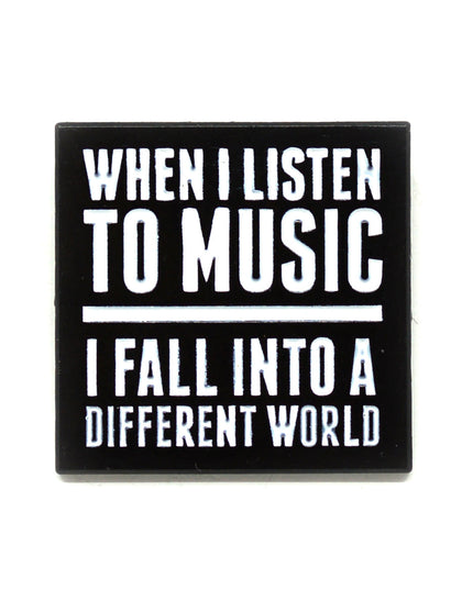 Brosche – Wenn ich Musik höre | Accessoires