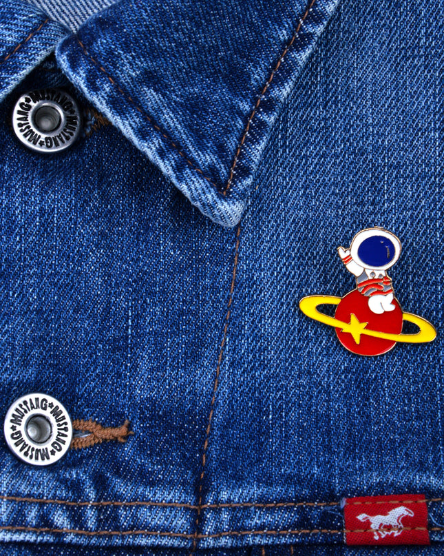 Mars-Expeditionsabzeichen – Accessoire zum Thema Weltraum