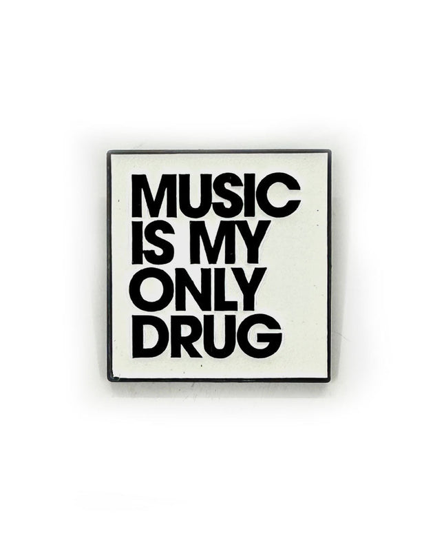 Brooch - Music is My Only Drug | Accessories