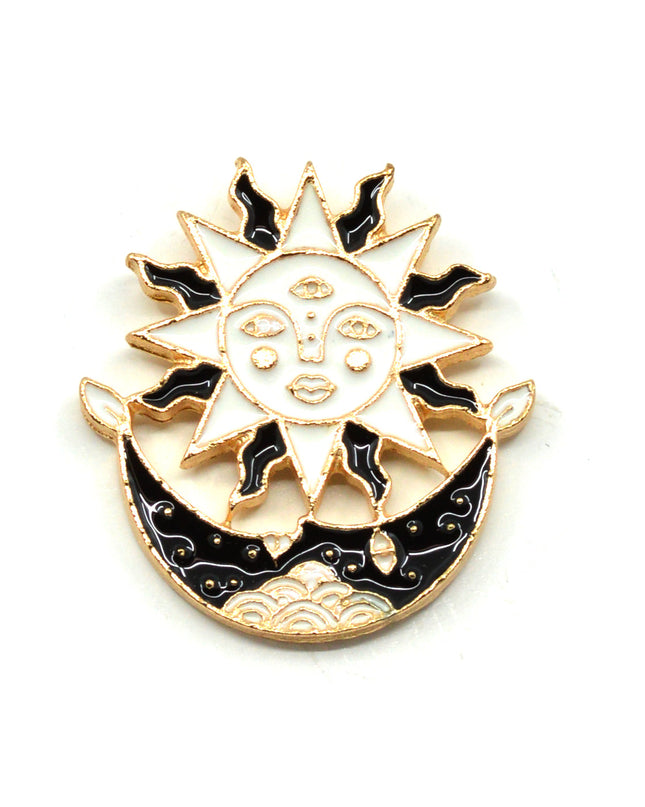 Sun and Moon II Pin