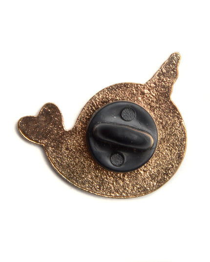 Anstecknadel – Narwal zu Ostern