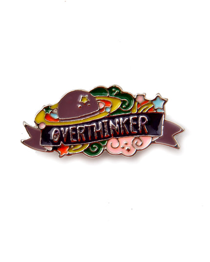 Overthinker Easter Pin