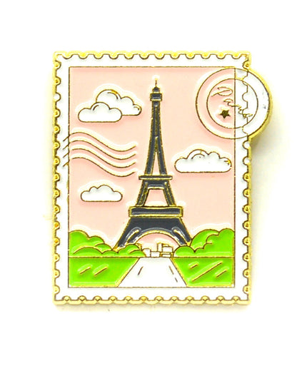 Anstecknadel – Paris-Briefmarke | Accessoires, Valentinstag