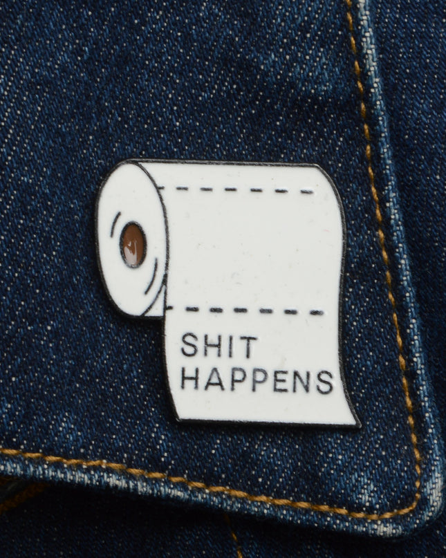 Pin - Shit Happens for Easter Accessories