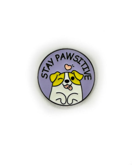 Anstecknadel – Bleib positiv | Accessoires