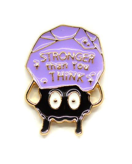 Stronger Enamel Pin