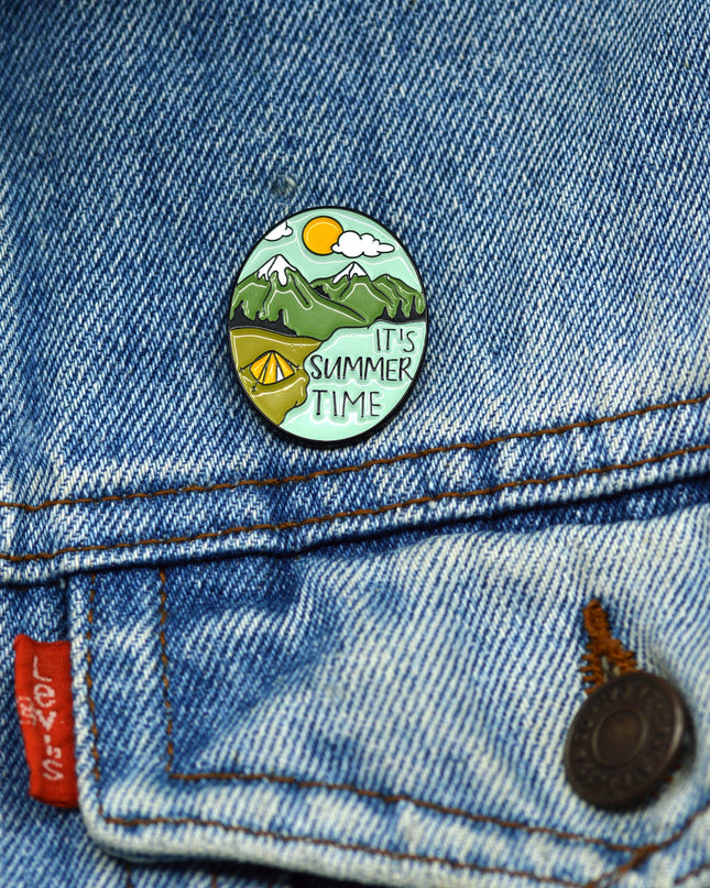 Sommerzeit-Pin